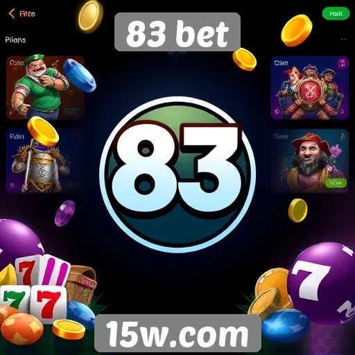 Visão geral dos jogos disponíveis no site 83 bet